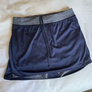 Champion Navy Blue and Grey Athletic Skort